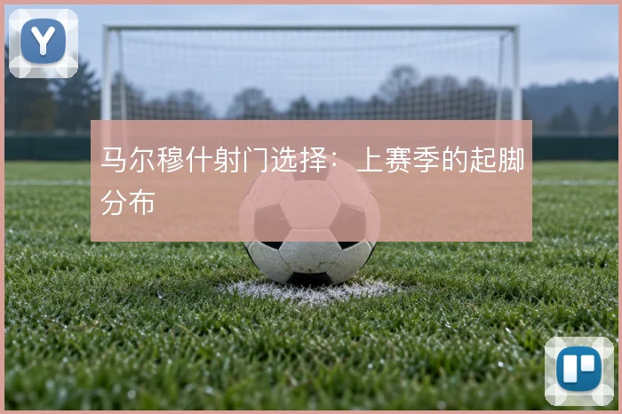 马尔穆什射门选择：上赛季的起脚分布